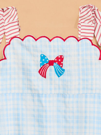 Grace Gingham Bubble - ALTAR'D STATE KIDS