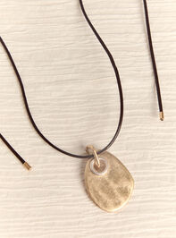 Sienna Cord Necklace Detail 2 - AS Kids