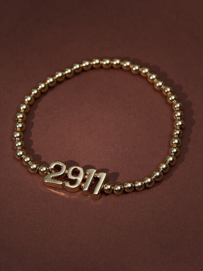 29:11 Gold Bead Bracelet - ALTAR'D STATE KIDS