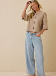 Eloise Roll Neck Cardigan Detail 3 - ALTAR'D STATE KIDS