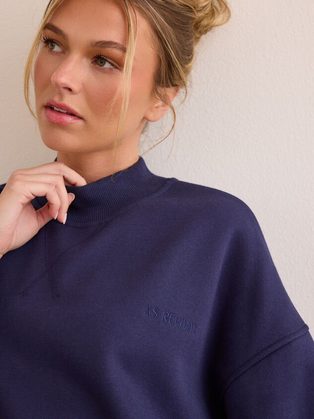 Timeless Fleece Mock Neck Detail 2 - AS Kids