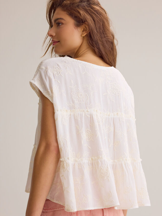 Ember Floral Ruffle Top Detail 5 - AS Kids