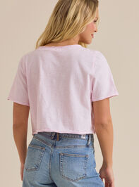 Vera Cropped Lace Tee Detail 5 - ALTAR'D STATE KIDS