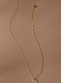 18K Faith Over Fear Coin Necklace - ALTAR'D STATE KIDS