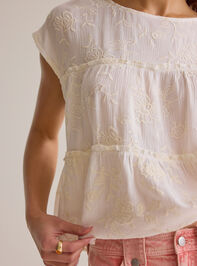 Ember Floral Ruffle Top Detail 3 - AS Kids