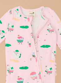 Dreaming of the Green Ruffle Footie Detail 4 - ALTAR'D STATE KIDS