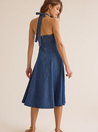 Ozzie Denim Midi Dress Detail 7 - ALTAR'D STATE KIDS