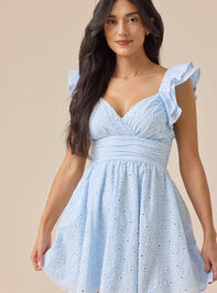 Sunny Eyelet Mini Dress - ALTAR'D STATE KIDS