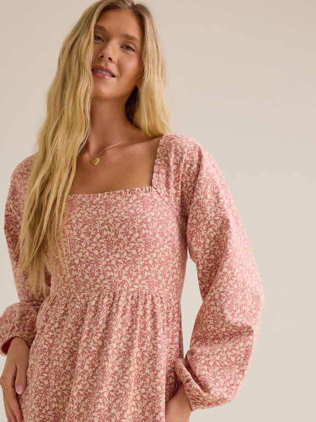 Livy Floral Mama Dress Detail 3 - AS Kids