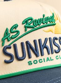 Sunkissed Club Trucker Hat Detail 3 - AS Kids