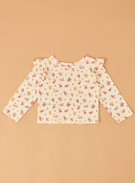 Gemma Corduroy Jumper and Floral Top Set Detail 5 - AS Kids