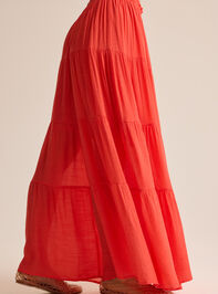 Tate Tiered Flowy Maxi Skirt Detail 4 - AS Kids