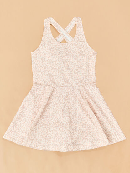 Lilah Leopard Athletic Dress - ALTAR'D STATE KIDS