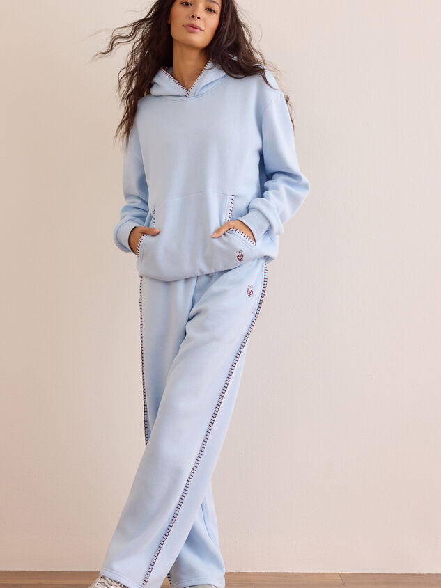 Take It Easy Whipstitch Sweatshirt Detail 2 - AS Kids