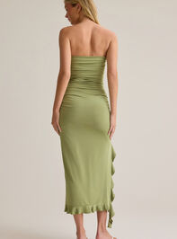 Kailen Strapless Ruffle Dress Detail 5 - AS Kids