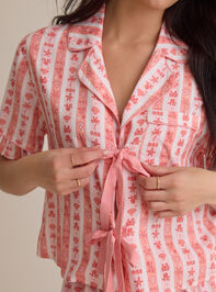 Remi Vacation Sleep Shirt Detail 2 - AS Kids