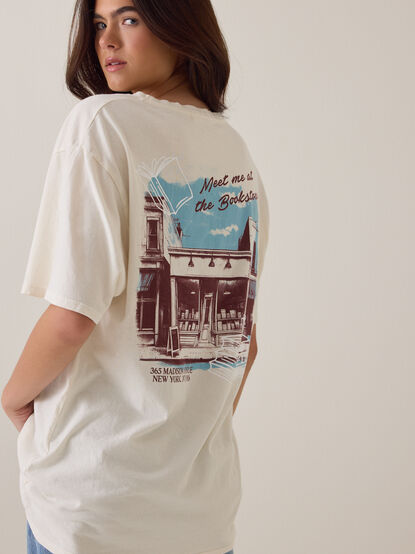 Meet Me at the Bookstore Graphic Tee - AS Kids