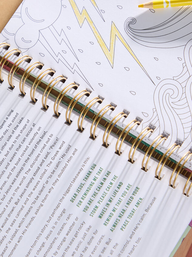 Rest For Your Soul Devotional Coloring Book Detail 3 - ALTAR'D STATE KIDS