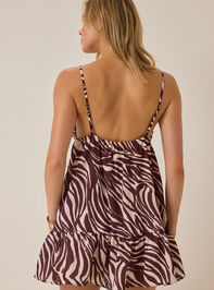 Willa Zebra Mini Dress Detail 6 - ALTAR'D STATE KIDS