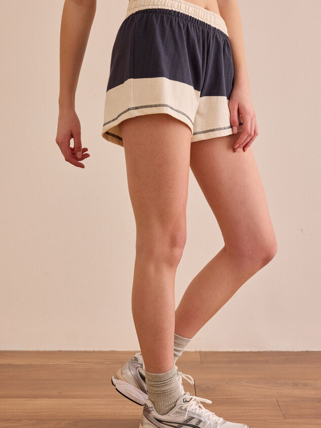 Riviera Stripe Short Detail 3 - AS Kids
