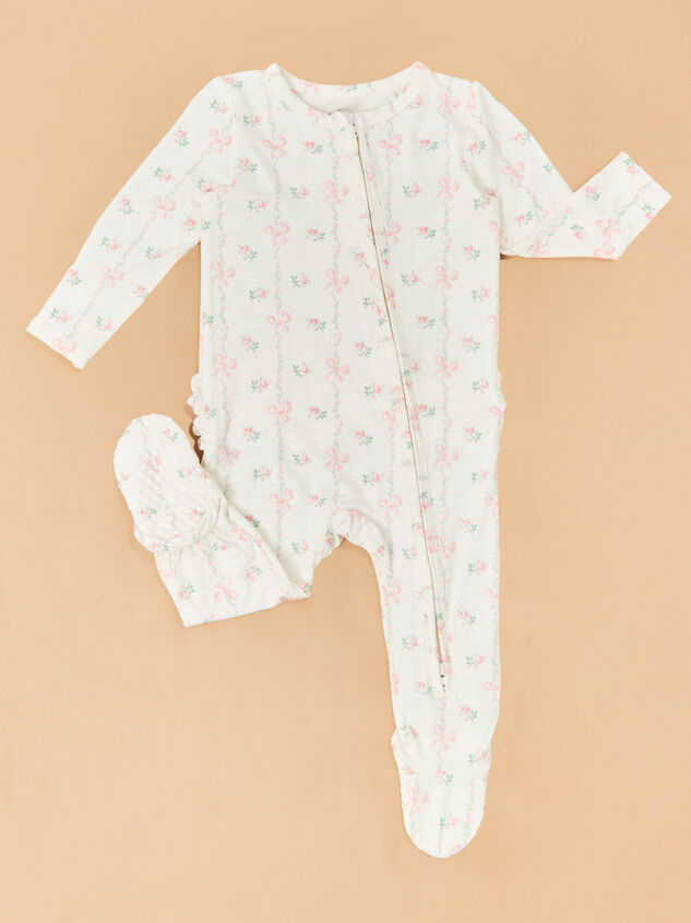 Buds & Bows Ruffle Footie Detail 2 - ALTAR'D STATE KIDS