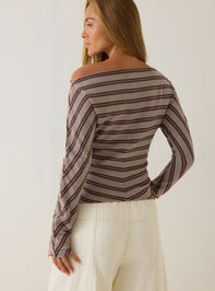 Declan Striped Long Sleeve Detail 9 - AS Kids