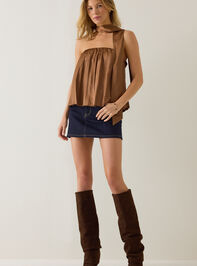 Ellery Halter Tie Blouse Detail 4 - AS Kids