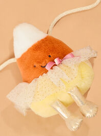 Candy Corn Plushie Purse Detail 3 - AS Kids