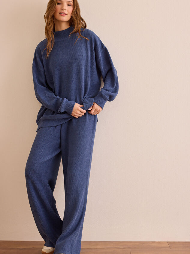 Balanced Ease Ribbed Wide Leg Pants Detail 6 - ALTAR'D STATE KIDS