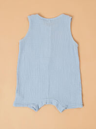 Beau Blue Shortall Detail 3 - ALTAR'D STATE KIDS
