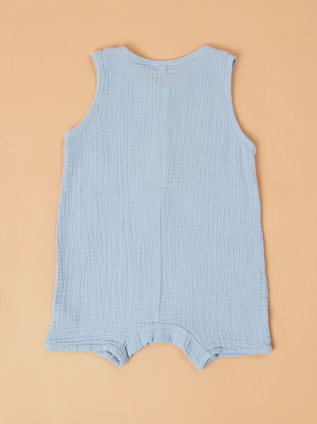 Beau Blue Shortall Detail 3 - ALTAR'D STATE KIDS