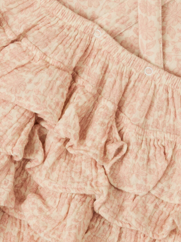 Harper Floral Sunsuit with Hat Detail 3 - ALTAR'D STATE KIDS