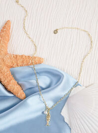 The Water Proof Collection Pearl Cluster Necklace Detail 3 - AS Kids