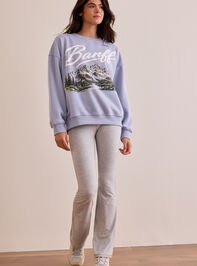 Banff Mountain Crew Neck Detail 3 - AS Kids