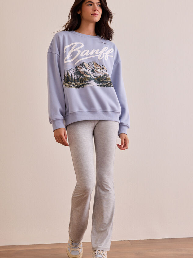 Banff Mountain Crew Neck Detail 3 - AS Kids