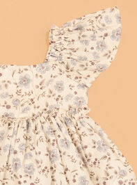 Kayela Floral Baby Dress Detail 3 - AS Kids