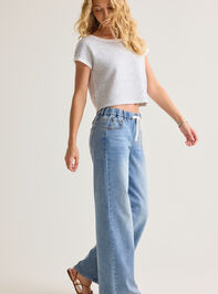 Autumn Baggy Wide Leg Jeans Detail 3 - AS Kids