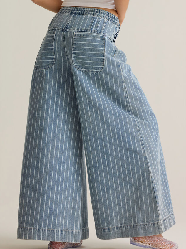 Hana Stripe Jeans Detail 5 - AS Kids