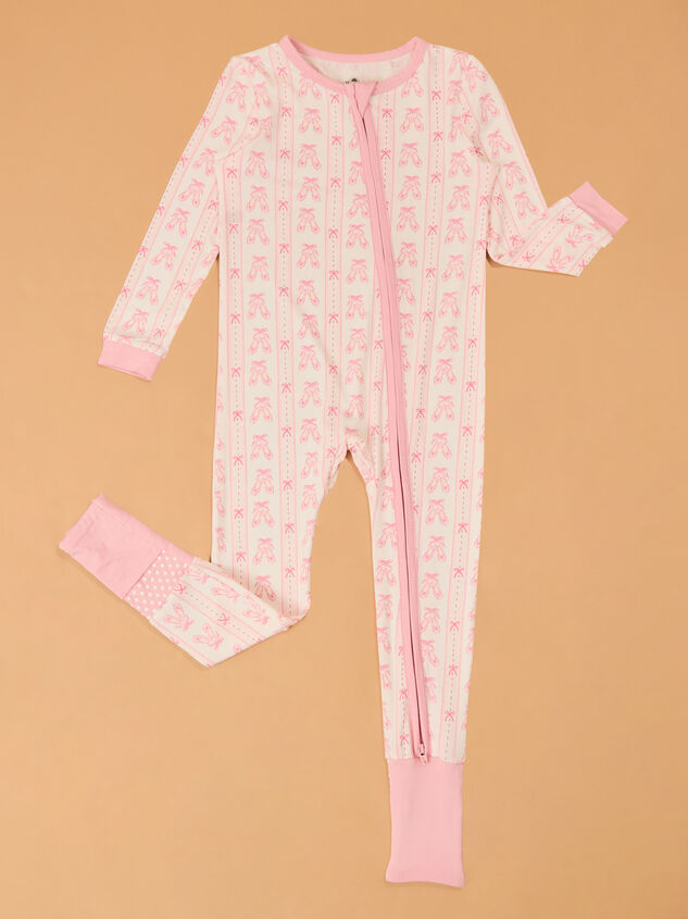 Kimberly Ballet Stripe Romper Detail 2 - AS Kids