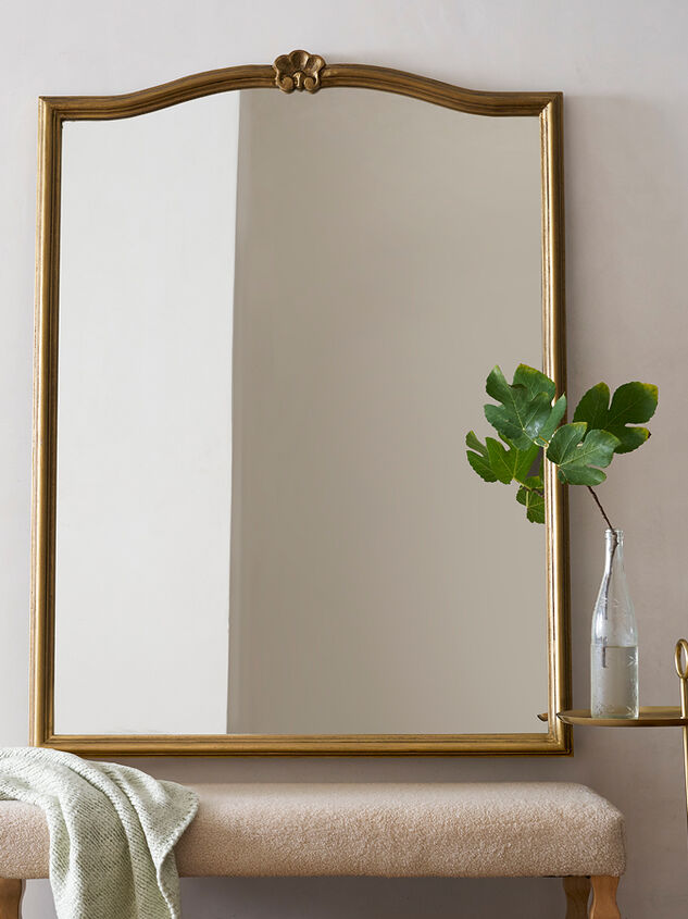 Adele Gilded Wood Mirror Detail 2 - ALTAR'D STATE KIDS