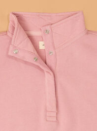 Molly Half Snap Pullover Detail 2 - AS Kids