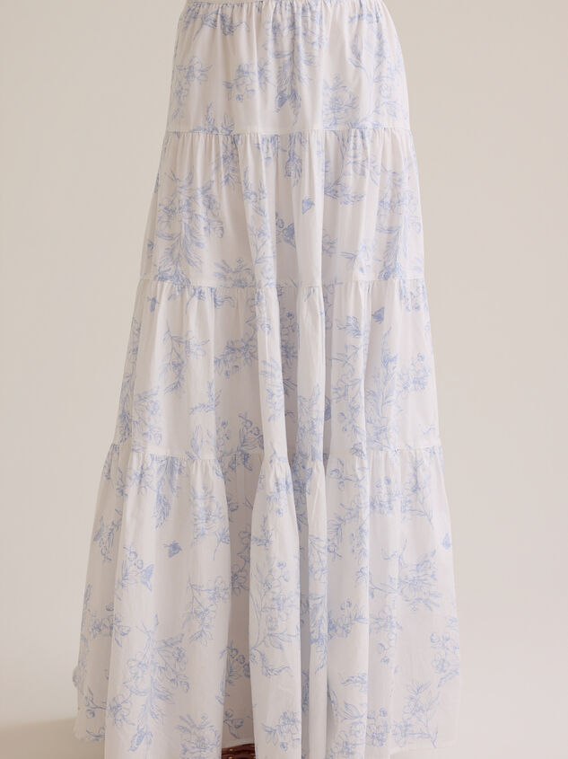 Catherine Floral Midi Skirt Detail 4 - ALTAR'D STATE KIDS