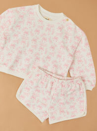 Ava Bow Toile Shorts Detail 2 - ALTAR'D STATE KIDS
