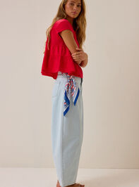 Mara Tiered Babydoll Top Detail 3 - AS Kids