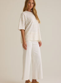 Hayden Oversized Stripe Tee Detail 3 - ALTAR'D STATE KIDS