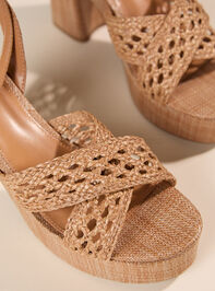 Whisora Rattan Crossover Wedge Detail 3 - ALTAR'D STATE KIDS