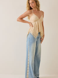 Kayla Lace Slip Cami Detail 4 - AS Kids