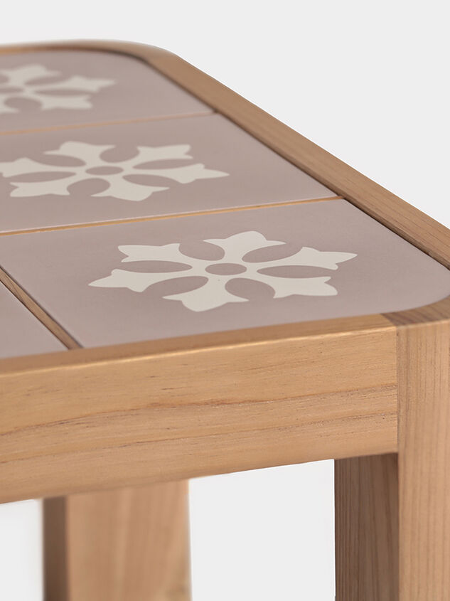 Audrey Wood Coffee Table Pink and Cream Detail 7 - ALTAR'D STATE KIDS