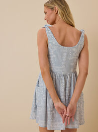 Emery Patchwork Mama Dress Detail 5 - ALTAR'D STATE KIDS