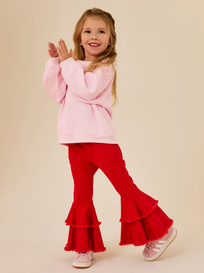 Monica Ruffle Tiered Pant - ALTAR'D STATE KIDS